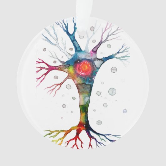 neurone pyramidal dans le néocortex (devant)