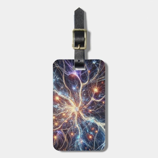 Neuronen Bagage Label (Voorkant verticaal)