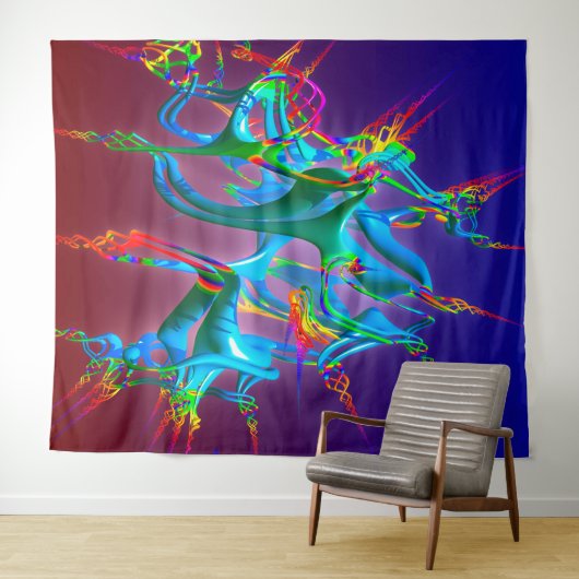 Neuronen Connection Tapestry Wandkleed (In Situ (horizontaal))