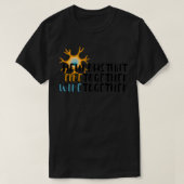 Neuronen die samen vuur en vuur 4 t-shirt (Design voorkant)