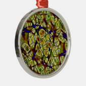 Neuronen Metalen Ornament (Rechts)
