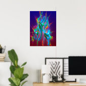 Neuronen-verbinding Poster (Thuiskantoor)