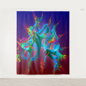 Neurons Connexion Tapisserie (Devant)