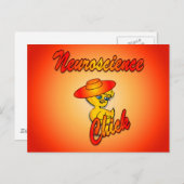 Neuroscience Chick #5 Briefkaart (Voorkant / Achterkant)