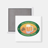 Neuroscience Drink team Magneet (Voorkant / Achterkant)