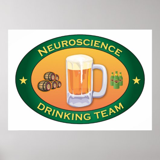 Neuroscience Drink team Poster (Voorkant)