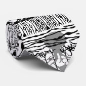 Neuroscience Retina noir et blanc Cravate (Roulé)