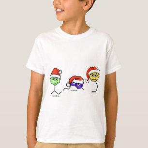 Neurotransmitters in Santa Hats T-shirt