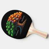 Neurotypical vs. Neurodiverse Tafeltennisbatje (Zijkant)