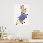 Neursery personages Peter Rabbit beatrix potter in Poster (Keuken)