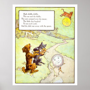 Neursery Print - Kat en de Fiddle