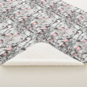  neusbomen met ornamenten tekening sherpa deken (3/4)