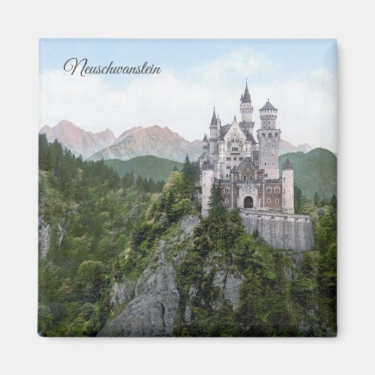 Neuschwanstein - Bayern - Deutschland Magneet (Voorkant)