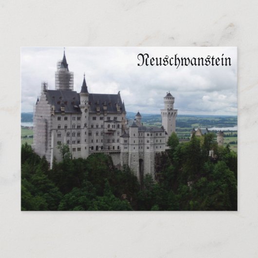 Neuschwanstein Briefkaart (Voorkant)