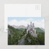 Neuschwanstein Castle 5 Briefkaart (Voorkant / Achterkant)