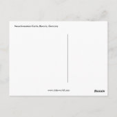 Neuschwanstein Castle, Beieren, Duitsland Briefkaart (Achterkant)