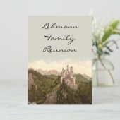 Neuschwanstein Castle, Beieren, Duitsland Kaart (Staand voorkant)