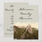 Neuschwanstein Castle, Beieren, Duitsland Kaart (Voorkant / Achterkant)