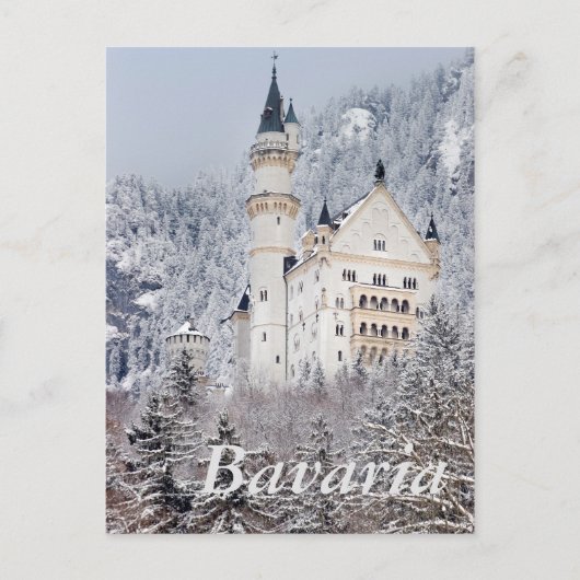 Neuschwanstein Castle Briefkaart (Voorkant)