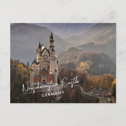 Neuschwanstein Castle Duitsland Briefkaart (Voorkant)