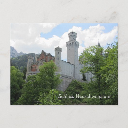 Neuschwanstein Castle - Duitsland Briefkaart (Voorkant)