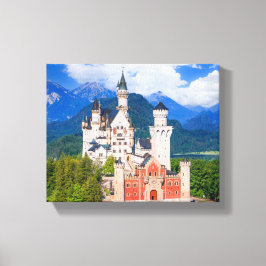 Neuschwanstein Castle Duitsland Canvas Afdruk
