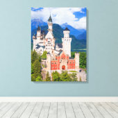 Neuschwanstein Castle Duitsland Canvas Afdruk (Insitu (Houten vloer))