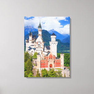 Neuschwanstein Castle Duitsland Canvas Afdruk