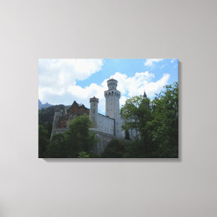 Neuschwanstein Castle - Duitsland Canvas Afdruk
