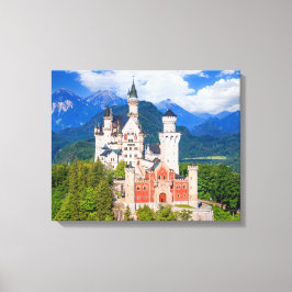 Neuschwanstein Castle Duitsland Canvas Afdruk