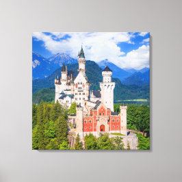 Neuschwanstein Castle Duitsland Canvas Afdruk