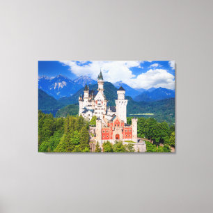 Neuschwanstein Castle Duitsland Canvas Afdruk
