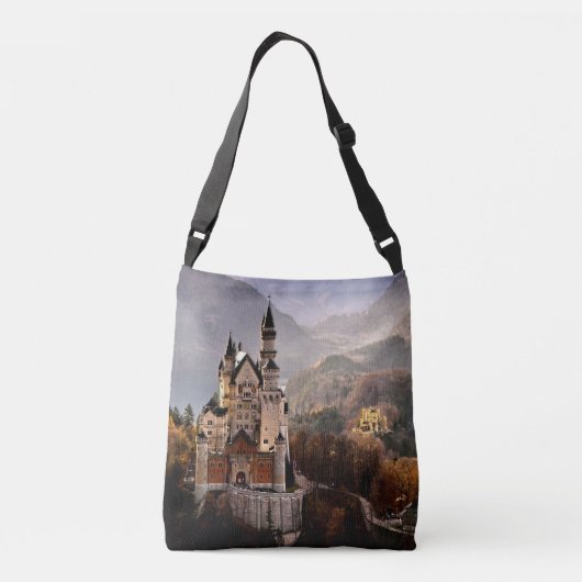 Neuschwanstein Castle Duitsland Crossbody Tas (Achterkant)