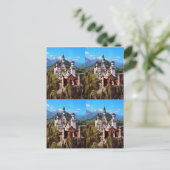 neuschwanstein castle - duitsland DREAM BIG! Briefkaart (Staand voorkant)