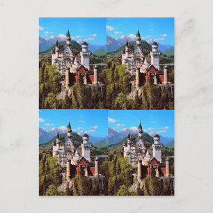 neuschwanstein castle - duitsland DREAM BIG! Briefkaart