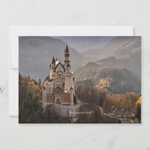 Neuschwanstein Castle, Duitsland Kaart
