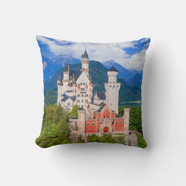 Neuschwanstein Castle Duitsland Kussen (Voorkant)