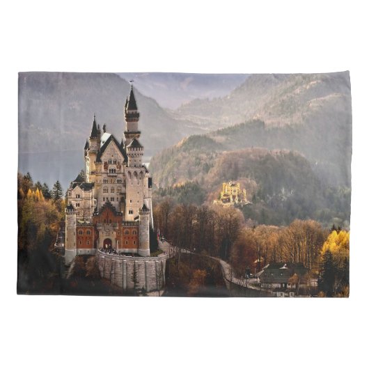 Neuschwanstein Castle Duitsland Kussensloop (Achterkant)