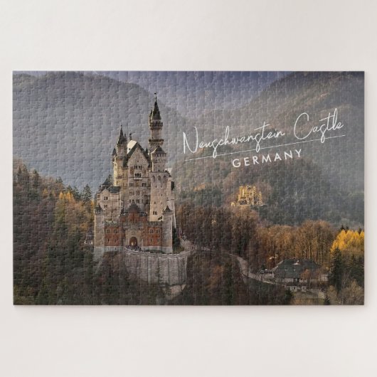 Neuschwanstein Castle Duitsland Legpuzzel (Horizontaal)