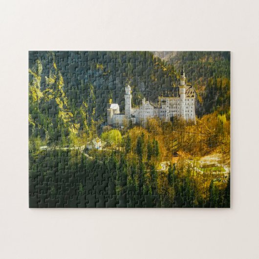 Neuschwanstein Castle Duitsland. Legpuzzel (Horizontaal)