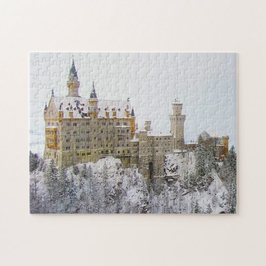 Neuschwanstein Castle Duitsland. Legpuzzel (Horizontaal)