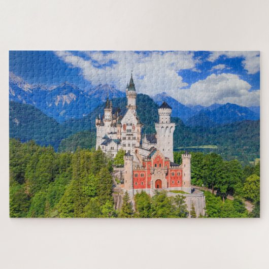 Neuschwanstein Castle, Duitsland. Legpuzzel (Horizontaal)