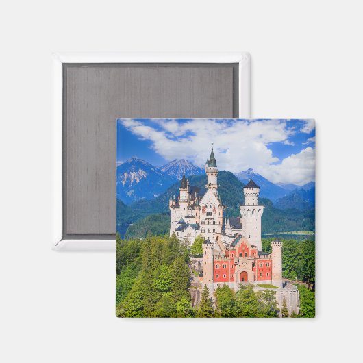 Neuschwanstein Castle Duitsland Magneet (Voorkant / Achterkant)