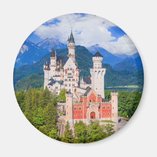 Neuschwanstein Castle Duitsland Magneet (Voorkant)