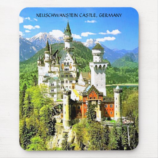 NEUSCHWANSTEIN CASTLE, DUITSLAND MUISMAT (Voorkant)
