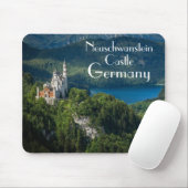 Neuschwanstein Castle Duitsland Muismat (Met muis)