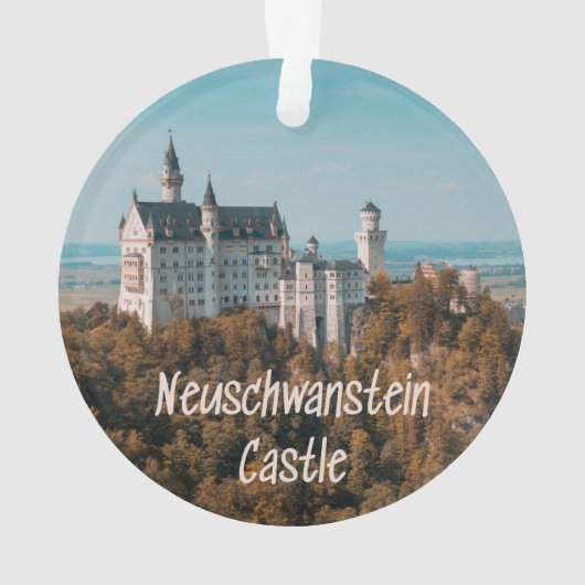Neuschwanstein Castle Duitsland Ornament (achterkant)