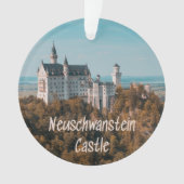 Neuschwanstein Castle Duitsland Ornament (voorkant)