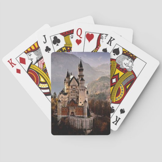 Neuschwanstein Castle Duitsland Pokerkaarten (Achterkant)