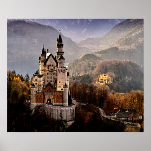 Neuschwanstein Castle Duitsland Poster